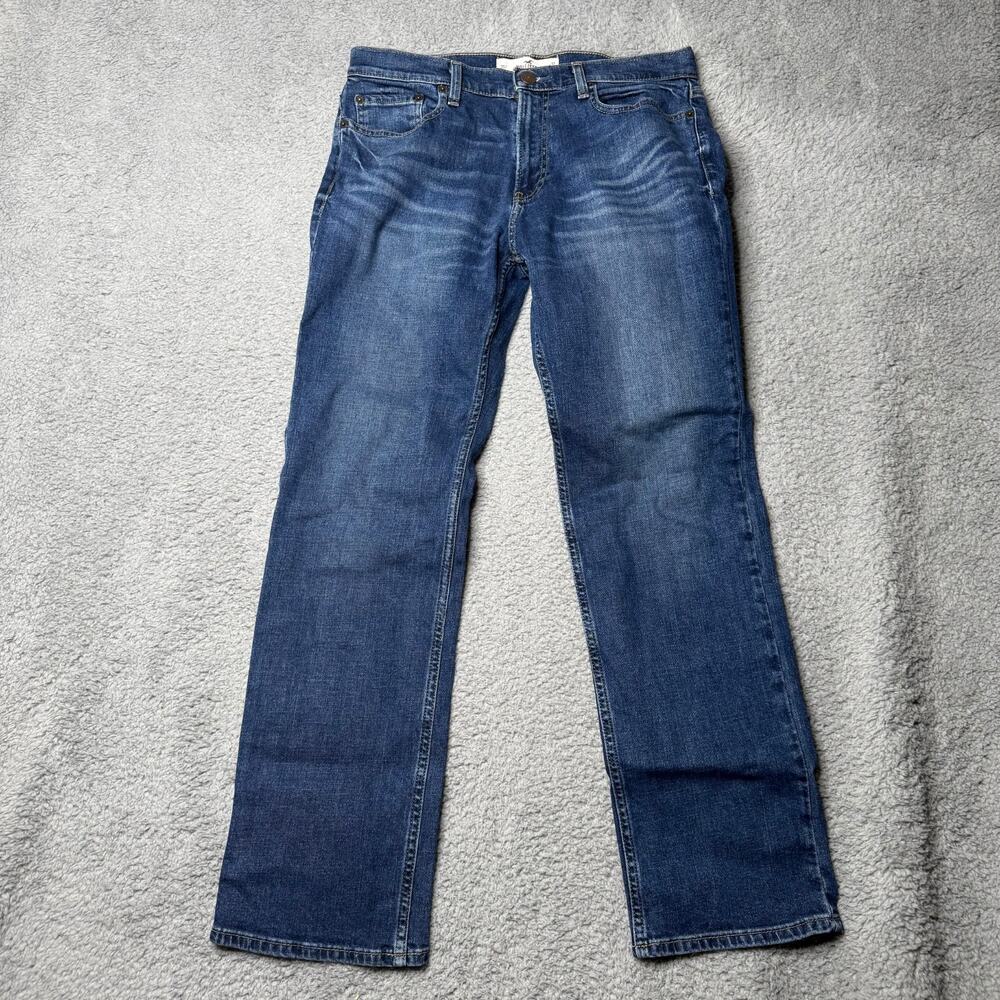 Hollister Jeans Men's 32x32 Blue Classic Straight